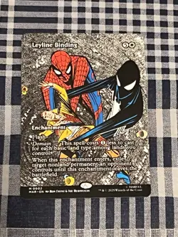 Leyline Binding [Borderless] #2 | Magic Marvel Spider-Man - Image 1