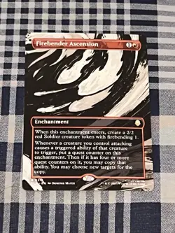 Firebender Ascension [Borderless] #312 | Magic Avatar: The Last Airbender - Image 1