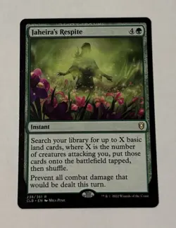 MTG Jaheira's Respite - Commander Legends: Battle for Baldur's Gate NM - Image 1