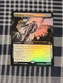 Biorganic Carapace [Extended Art Foil] #269 | Magic Marvel Spider-Man - Image 1