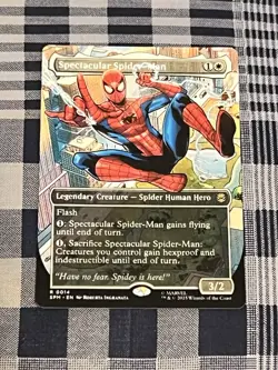 Spectacular Spider-Man [Borderless] #14 | Magic Marvel Spider-Man - Image 1