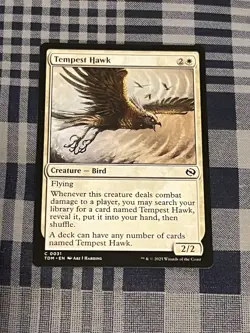 Tempest Hawk #31 | Magic Tarkir: Dragonstorm - Image 1