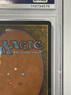 Lord of the Pit MTG Core Set 4th Edition Regular PSA EX-MT 6 - Image 3