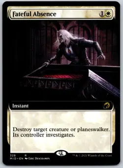 Fateful Absence (Extended Art) R Innistrad: Midnight Hunt 328 NM - Image 1