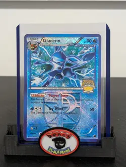 Pokemon Card 2013 GLACEON 23/116 Cross-Hatch City Championships Promo Plasma - Image 1