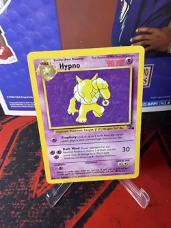 Pokemon Hypno Fossil Unlimited 23/62 MP - Image 1