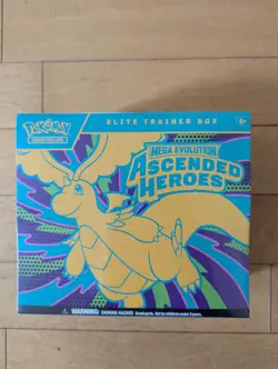Pokemon TCG Mega Evolution Ascended Heroes Elite Trainer Box ETB Free Shipping - Image 1