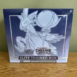 Pokemon TCG Sword & Shield - Chilling Reign ETB Elite Trainer Box - NEW SEALED 820650808630 - Image 1
