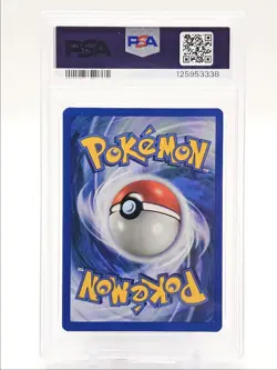 GYARADOS 1999 POKEMON GAME BASE RARE HOLO 6/102 PSA 8 Q0004 - Image 2