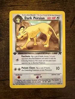 Pokemon Team Rocket 1st Edition - Choose Your Card! 2000 Vintage WoTC - LP/MP/HP - Image 2