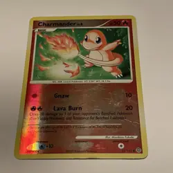 Pokemon Charmander 82/132 Reverse Holo Secret Wonders 2007. Played - Image 1