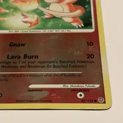 Pokemon Charmander 82/132 Reverse Holo Secret Wonders 2007. Played - Image 3