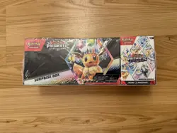 Sam’s Club Pokemon Prismatic Evolutions Surprise Box & Booster Bundle New Sealed - Image 1