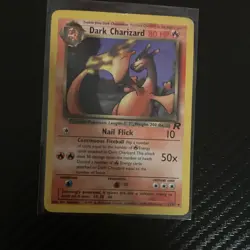 Pokemon Dark Charizard 21/82 Team Rocket 80 HP Rare 1st Edition Regular - Image 1