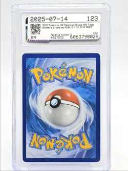 TEAM ROCKET CROBAT EX 2025 POKEMON SPECIAL ILLUSTRATION RARE 234 CGC 10 Q0004 - Image 2