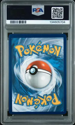 2018 POKEMON SUN & MOON ULTRA PRISM #141 FULL ART/GLACEON GX PSA 8 - Image 2