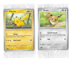 Pokemon Together Pikachu & Eevee Promos Sealed NM - Image 1
