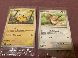 Pokemon Together Pikachu & Eevee Promos Sealed NM - Image 4