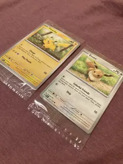 Pokemon Together Pikachu & Eevee Promos Sealed NM - Image 5
