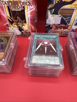 Yu-Gi-Oh Lot Blue Eyes White Dragon 1996 1st Edition Refractor Cards Over 1LB - Image 4