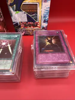 Yu-Gi-Oh Lot Blue Eyes White Dragon 1996 1st Edition Refractor Cards Over 1LB - Image 5