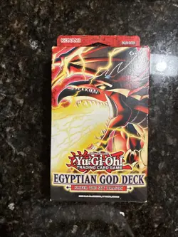 Yu-Gi-Oh! Egyption God Deck Slifer The Sky Dragon English 1st Edition Sealed - Image 1
