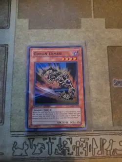YUGIOH GOBLIN ZOMBIE CRMS-ENSE2 SUPER LIMITED ED NM - Image 1