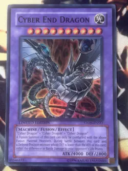 Yugioh: Cyber End Dragon - STON-ENSE1 - Super Rare - Limited Edition - MP - Image 1