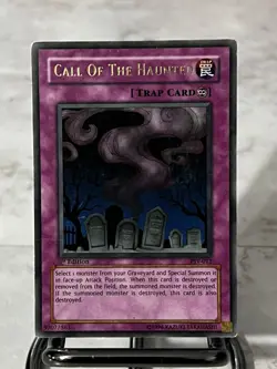 Yugioh Call of The Haunted PSV-012 Ultra Rare 1st Edition MP - Image 1