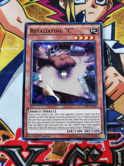 Retaliating "C" core-en045 1st Edition (NM+) Common Yu-Gi-Oh! - Image 1