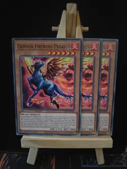 Crimson Firewing Pegasus ×3 - 1st Edition - Common - ALIN-EN032 - Yu-Gi-Oh! - Image 1