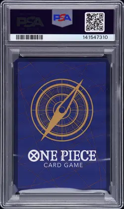 2025 ONE PIECE OP13-CARRYING ON HIS WILL 3RD ANV-GOLD #004 SHANKS PSA 10 - Image 2