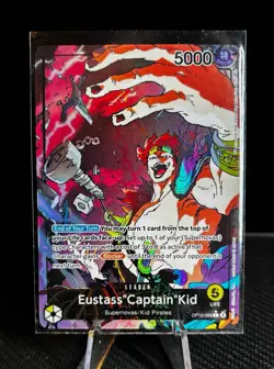 Eustass "Captain" Kid Leader ALT ART OP10-099 Royal Blood One Piece - Image 1