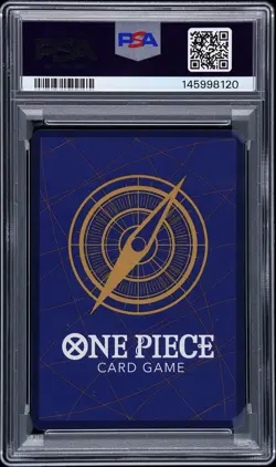 2025 ONE PIECE OP11-A FIST OF DIVINE SPEED 3RD ANV-GOLD MONKEY D. LUFFY PSA 10 - Image 2
