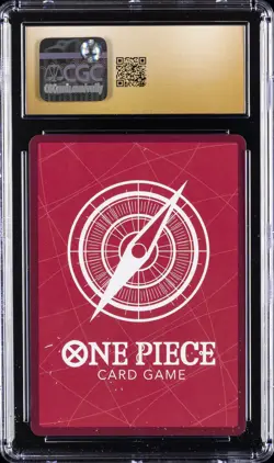 2025 ONE PIECE JPN CARRYING ON HIS WILL OP13-001 MONKEY D. LUFFY CGC 10 PRISTINE - Image 2