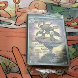 Pokemon TCG: Alakazam MEP 009 Pokemon Center Stamped Black Star Promo SEALED - Image 2