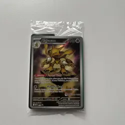 Alakazam - MEP 009 - BLACK STAR PROMO - Pokemon Center Stamp Promo ETB Sealed - Image 1
