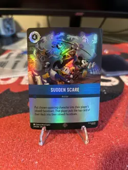 Disney Lorcana SUDDEN SCARE (epic) Whispers In The Well 219/204 - Image 1