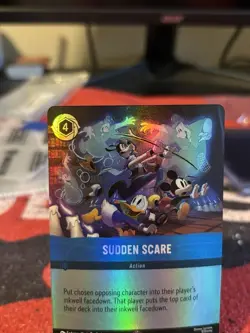 Disney Lorcana SUDDEN SCARE (epic) Whispers In The Well 219/204 - Image 2