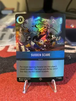 Disney Lorcana SUDDEN SCARE (epic) Whispers In The Well 219/204 - Image 4