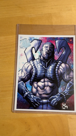2022 Filsinger Games Champions of the Galaxy Chaos Supreme LE Card RARE Kronos - Image 2