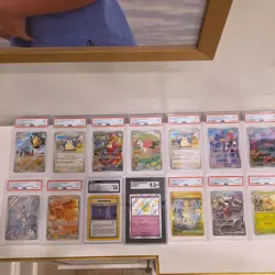 Pokemon TCG Graded Card Lot 14 Special Illustration Snorlax Reshiram - Image 1