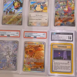 Pokemon TCG Graded Card Lot 14 Special Illustration Snorlax Reshiram - Image 2