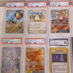 Pokemon TCG Graded Card Lot 14 Special Illustration Snorlax Reshiram - Image 3