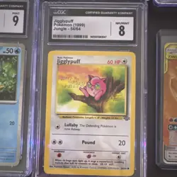 Pokemon Graded Card Lot Jigglypuff Carvanha Dancer Zeraora Kecleon Holo Foil Ul… - Image 2