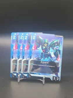 Gundam Card Game Anksha GD01-020 C Playset Of 4 Newtype Rising - Image 1