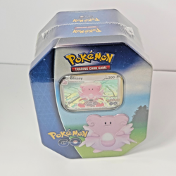 Pokemon GO Blissey Tin Sealed Trading Card Game Gift Tin 2022 - Image 1