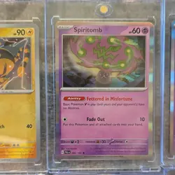 Pokemon TCG Card Lot 12 Holo Electabuzz Spiritomb Chansey Wooloo Raging Bolt - Image 4