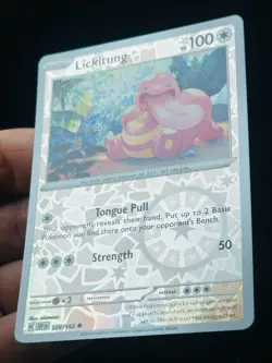 Lickitung 124/162 Reverse holo - LP-NM - Pokemon TCG Card - Image 2