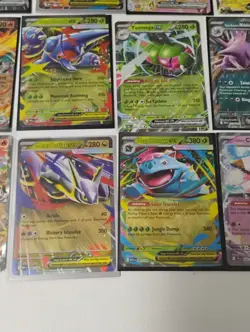 Pokemon Mega Venusaur/Mega Latias/Zapdos/Flygon Ex Cards/Ex Holo Lot - Image 3
